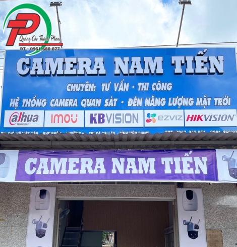 Bảng hiệu camera alu