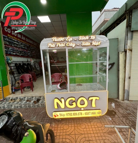 Xe đây quảng cáo Ngọt