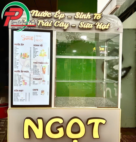 Xe đây quảng cáo Ngọt