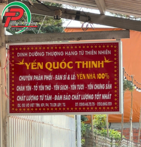 Bảng hiệu led yến sào