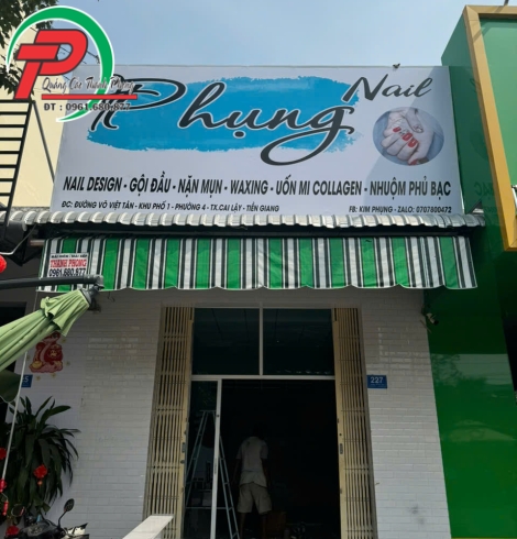Bảng hiệu tiệm nail