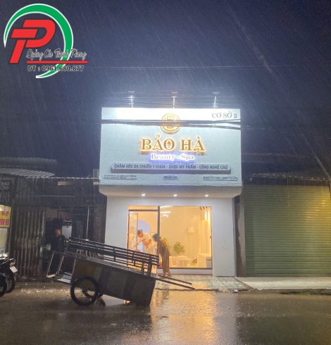 Bảng hiệu chữ nổi Bảo Hà Beauty - Spa
